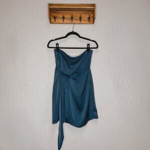 Ramy Brook | NWT Blue Silky Dress 2 Navy‎ Fancy